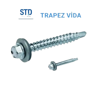 4,8*19 7504K TRAPEZ PANEL VİDASI STD